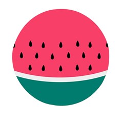 Watermelon Fruit Pattern Mini Round Pill Box (pack Of 3) by uniart180623