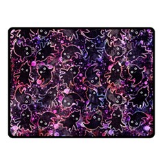 Fun Spooky Cute Ghosts Adoxali Halloween Two Sides Fleece Blanket (small) by uniart180623