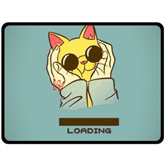 Loading Cat Cute Cuddly Animal Sweet Plush Two Sides Fleece Blanket (large) by uniart180623