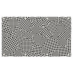 Geometric Noir Pattern Banner And Sign 7  X 4  by dflcprintsclothing