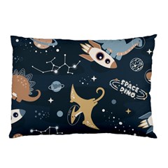 Space Theme Art Pattern Design Wallpaper Pillow Case by Simbadda