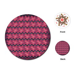 Background Pattern Structure Playing Cards Single Design (round) by Simbadda