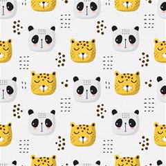 Seamless Pattern Cute Animals Play Mat (rectangle) by Simbadda