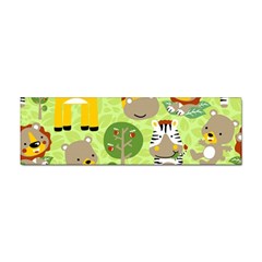 Funny Animals Cartoon Sticker (bumper) by Simbadda