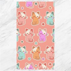 Cute-kawaii-kittens-seamless-pattern Canvas 40  X 72  by Simbadda