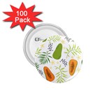 Seamless-tropical-pattern-with-papaya 1.75  Buttons (100 pack)  Front