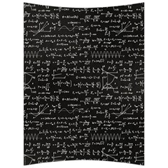 Math-equations-formulas-pattern Back Support Cushion by Simbadda
