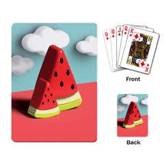 Strawberries Fruit Playing Cards Single Design (rectangle) by Grandong