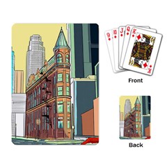 Building Urban Architecture Tower Playing Cards Single Design (rectangle) by Grandong
