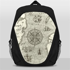 Vintage World Map Antique Backpack Bag by Proyonanggan