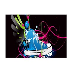 Sneakers Shoes Patterns Bright Crystal Sticker (a4) by Proyonanggan