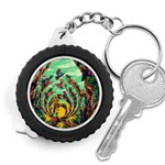 Monkey Tiger Bird Parrot Forest Jungle Style Measuring Tape Front
