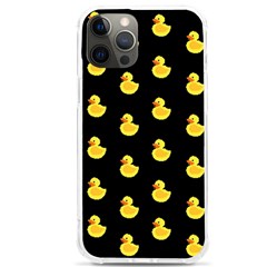 Rubber Duck Iphone 12 Pro Max Tpu Uv Print Case by Valentinaart