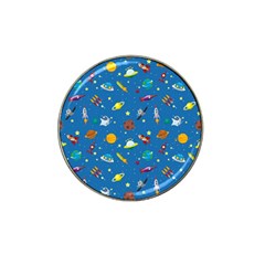 Space Rocket Solar System Pattern Hat Clip Ball Marker by Bangk1t