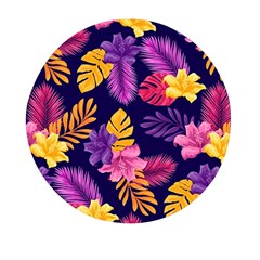 Tropical Pattern Mini Round Pill Box (pack Of 5) by Bangk1t