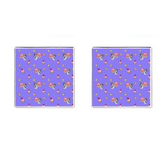 Art Pattern Design Seamless Scrapbooking Cufflinks (square) by pakminggu