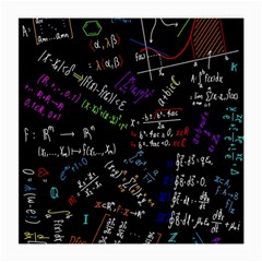 Mathematics  Physics Maths Math Pattern Medium Glasses Cloth (2 Sides) by Grandong