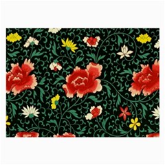 Background Vintage Japanese Design Large Glasses Cloth by Grandong