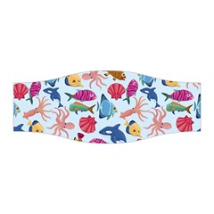 Sea Creature Themed Artwork Underwater Background Pictures Stretchable Headband by Grandong
