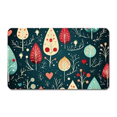 Christmas Tree Pattern Magnet (rectangular) by pakminggu