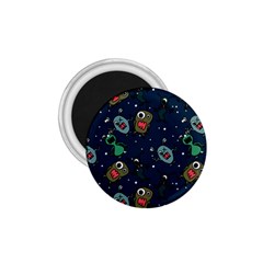 Monster Alien Pattern Seamless Background 1 75  Magnets by pakminggu
