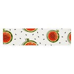 Seamless Background Pattern with Watermelon Slices Banner and Sign 4  x 1  Front