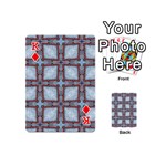 Pattern-cross-geometric-shape Playing Cards 54 Designs (Mini) Front - DiamondK