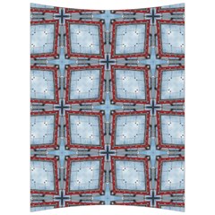 Pattern-cross-geometric-shape Back Support Cushion by Bedest