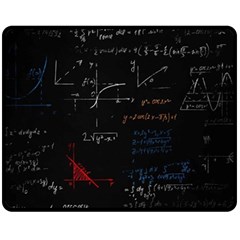 Math Mathematics Pattern Fleece Blanket (medium) by pakminggu
