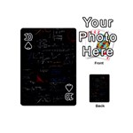 Math Mathematics Pattern Playing Cards 54 Designs (Mini) Front - Spade10