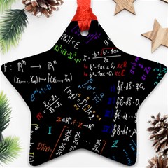 Mathematics  Physics Maths Math Pattern Ornament (star) by pakminggu