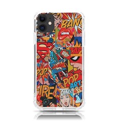 Comic Cartoon Pattern Iphone 11 Tpu Uv Print Case by pakminggu