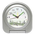 Abstract-background-children Travel Alarm Clock Front