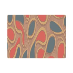 Background-abstract-non-seamless Premium Plush Fleece Blanket (mini) by Cowasu