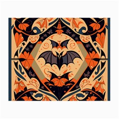 Bat Pattern Small Glasses Cloth (2 Sides) by Valentinaart