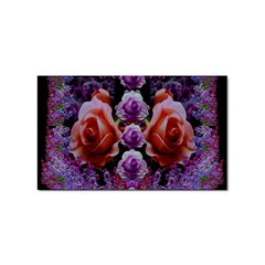 Night So Peaceful In The World Of Roses Sticker Rectangular (10 Pack) by pepitasart