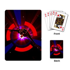 Science-fiction-cover-adventure Playing Cards Single Design (rectangle) by Cowasu