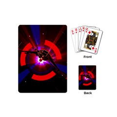 Science-fiction-cover-adventure Playing Cards Single Design (mini) by Cowasu