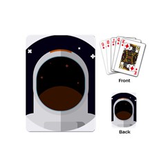 Astronaut-space-astronomy-universe Playing Cards Single Design (mini) by Cowasu