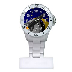 Science-fiction-sci-fi-sci-fi-logo Plastic Nurses Watch by Sarkoni