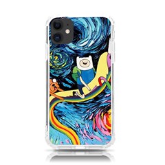 Cartoon Parody  Art Starry Night Van Gogh Iphone 11 Tpu Uv Print Case by Sarkoni