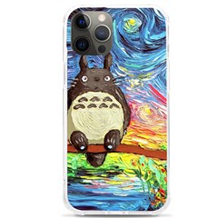Cartoon Starry Night Art Van Gogh Parody Iphone 12 Pro Max Tpu Uv Print Case by Sarkoni