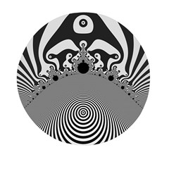 Pattern Illusion Fractal Mandelbrot Mini Round Pill Box (pack Of 3) by Bangk1t