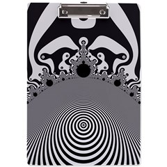 Pattern Illusion Fractal Mandelbrot A4 Acrylic Clipboard by Bangk1t