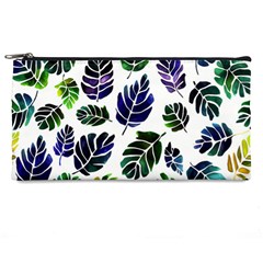 Leaves Watercolor Ornamental Decorative Design Pencil Case by Ravend