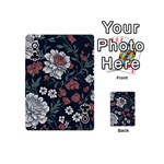 Flower Pattern Playing Cards 54 Designs (Mini) Front - ClubQ