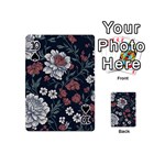Flower Pattern Playing Cards 54 Designs (Mini) Front - Spade10