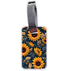 Flower Pattern Spring Luggage Tag (two Sides) by Bedest