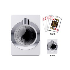 Washing Machines Home Electronic Playing Cards Single Design (mini) by Sarkoni