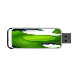 Golf Course Par Green Portable Usb Flash (one Side) by Sarkoni